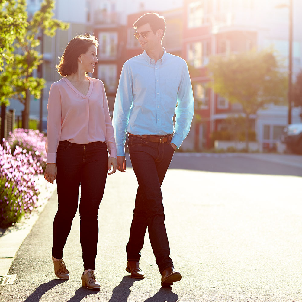Couple at The RailYards