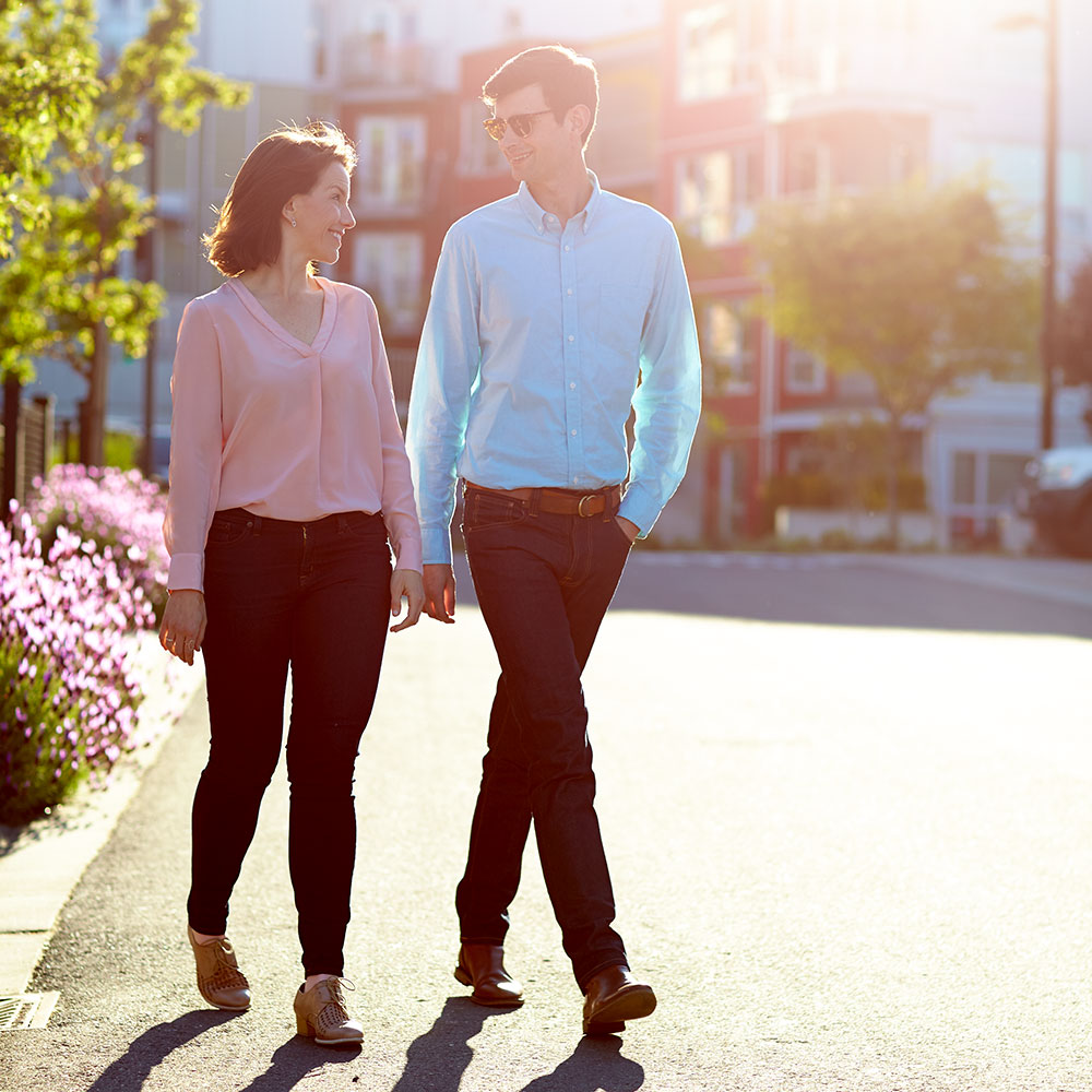 Couple at The RailYards